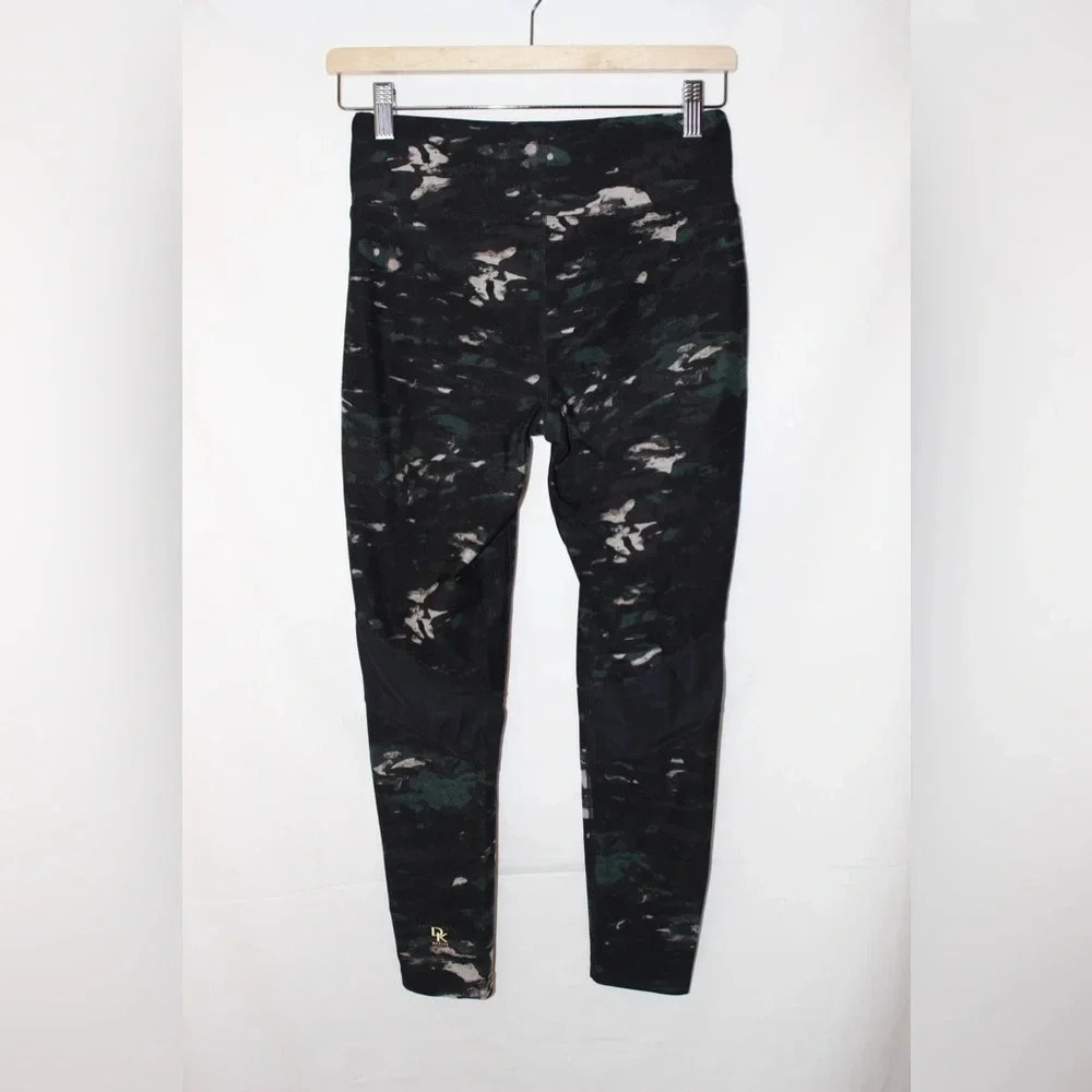 Donna Karan Camo Mesh Panel Leggings Small - Picture 5 of 10